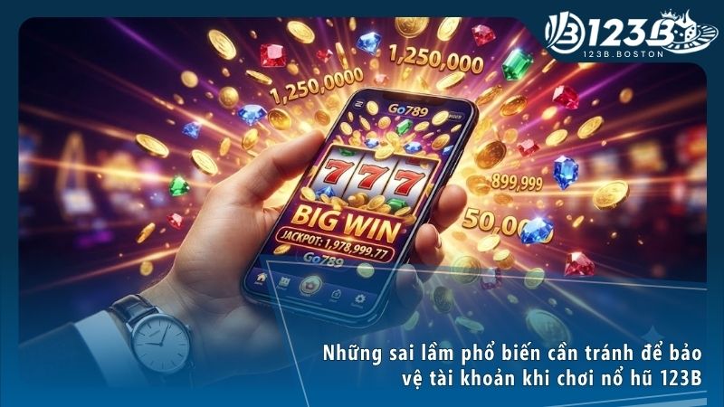 Tránh xa những lỗi phổ biến để không lãng phí nguồn vốn khi săn hũ 123B