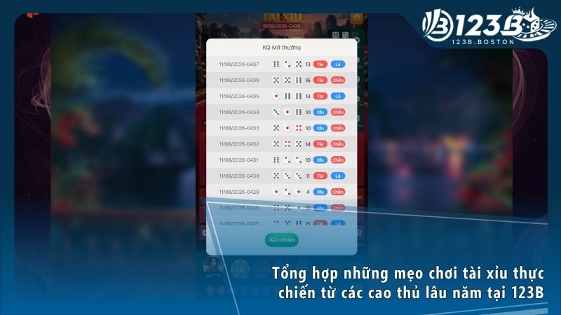 Kỹ thuật soi cầu bệt và cầu đảo giúp người chơi nhận diện quy luật tài xỉu